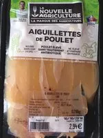 Mängden socker i Aiguillettes de poulet