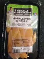 Mängden socker i Aiguillettes de poulet