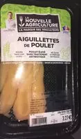 Mängden socker i Aiguillette de poulet