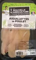 Mängden socker i Aiguillettes de poulet