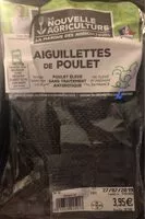 Mängden socker i Aiguillettes de poulet