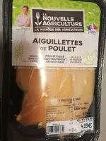 Mängden socker i Aiguillettes de poulet