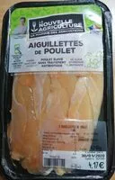 Mängden socker i Aiguillettes de poulet