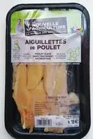 Mängden socker i Aiguillettes de poulet