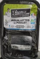Mängden socker i Aiguillettes de poulet