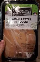 Mängden socker i Aiguilettes  de poulet