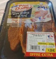 Mängden socker i Dinde à poêler au Paprika