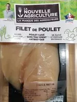 Mängden socker i Filet de poulet