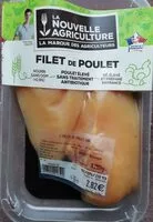 Mängden socker i Filet de poulet bleu blanc coeur