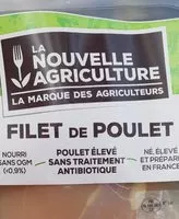 Mängden socker i Filet de poulet