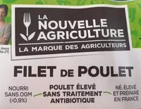 Mängden socker i Filet de poulet