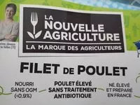 Mängden socker i Filet de poulet