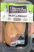 Mängden socker i Filet de poulet