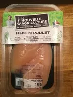 Mängden socker i Filet de poulet