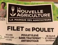 Mängden socker i Filet de poulet