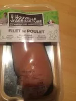 Mängden socker i Filet de poulet