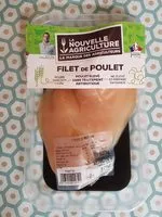 Mängden socker i Filet de poulet LNA