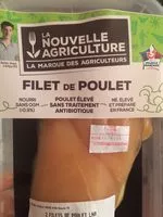 Mängden socker i Filet de poulet