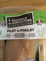 Mängden socker i Filet de poulet