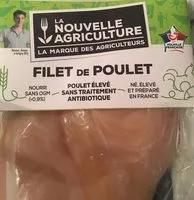Mängden socker i Filet de poulet