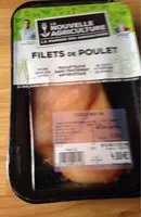 Mängden socker i Filets de poulet