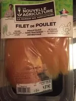 Mängden socker i Filet de poulet