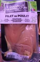 Mängden socker i Filet de poulet