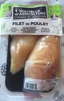 Mängden socker i Filet de poulet