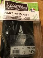 Mängden socker i Filet de poulet