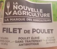 Mängden socker i Filet de poulet