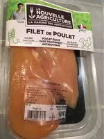 Mängden socker i Filet de poulet