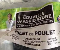 Mängden socker i Filet de poulet