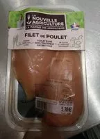 Mängden socker i Filet de poulet