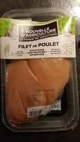 Mängden socker i Filet de poulet