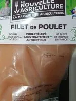 Mängden socker i Filet de poulet