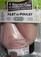 Mängden socker i Filet de Poulet