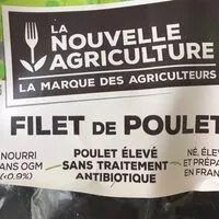 Mängden socker i Filet de poulet