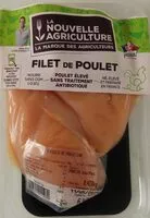 Mängden socker i Filet de poulet