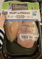 Mängden socker i Filet de poulet
