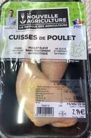 Mängden socker i Cuisses de poulet