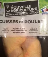 Mängden socker i Cuisses de poulet
