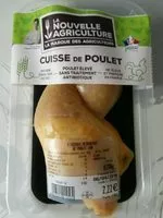 Mängden socker i Cuisses de poulet