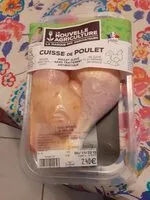 Mängden socker i Cuisse de poulet