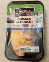 Mängden socker i Cuisses de poulet