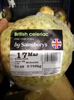 Mängden socker i Celeriac