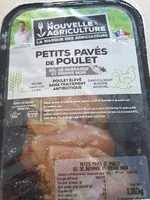 Mängden socker i Petits pavés de poulet sel de guérande et poivre noir