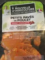 Mängden socker i Petits pavés de poulet au pilent d'Espelette