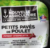 Mängden socker i Petits pavés de poulet piment d'Espelette