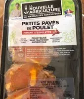 Mängden socker i Petits pavés de poulet piment d'Espelette