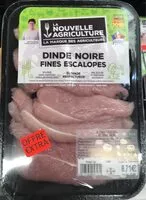 Mängden socker i Dinde Noire Fines Escalopes
